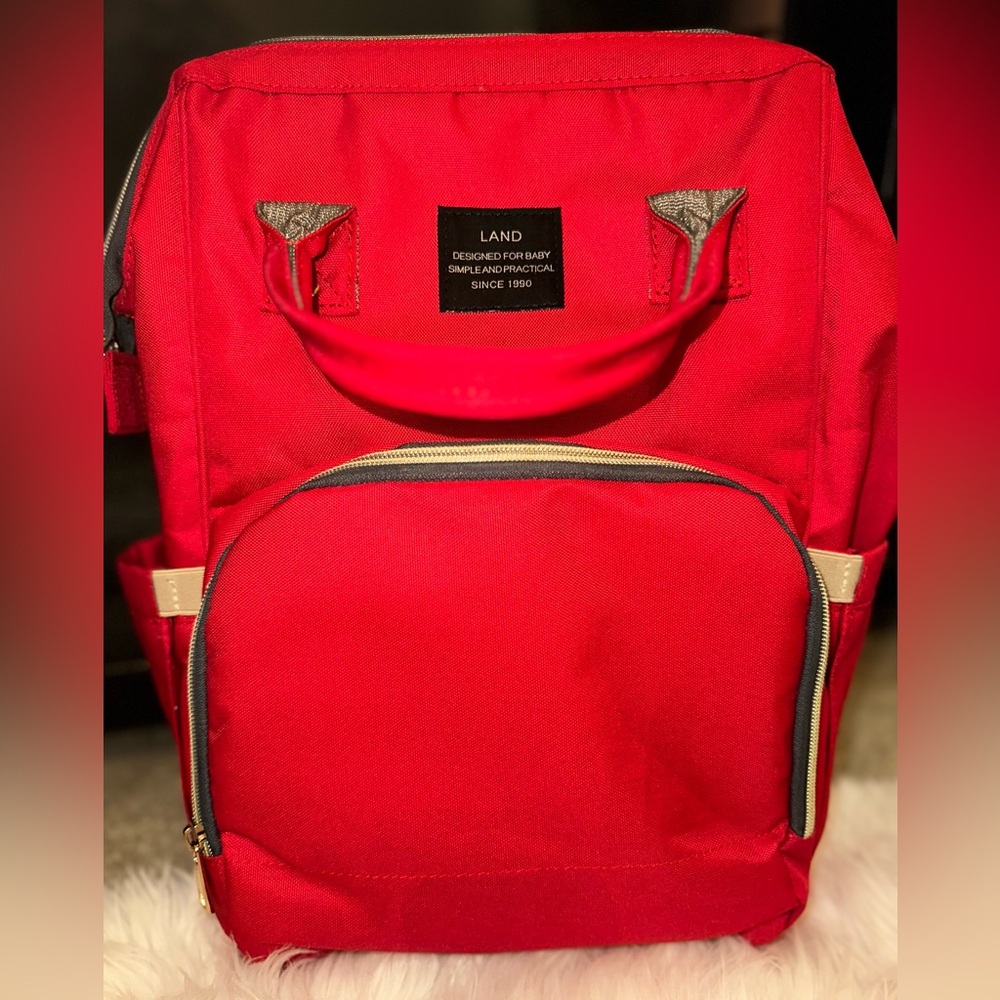 Land insulated Diaper bag/backpack NEW